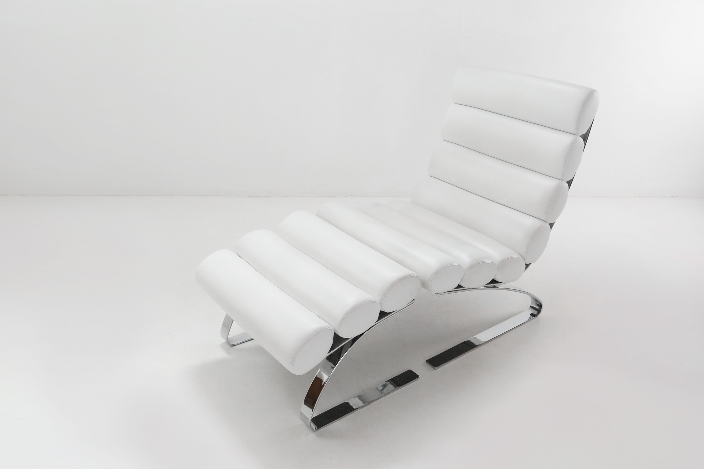 'Sinus' Lounge Chair with Ottoman by Adolf & Schropfer